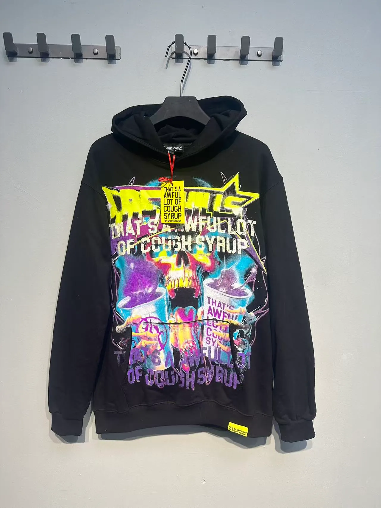 C Black I THAT'S A AWFUL LOT OF COUGH SYRUP In Stock Same Style. （fabric): 100 Sizes（size）：S-M L X L （colour）：
